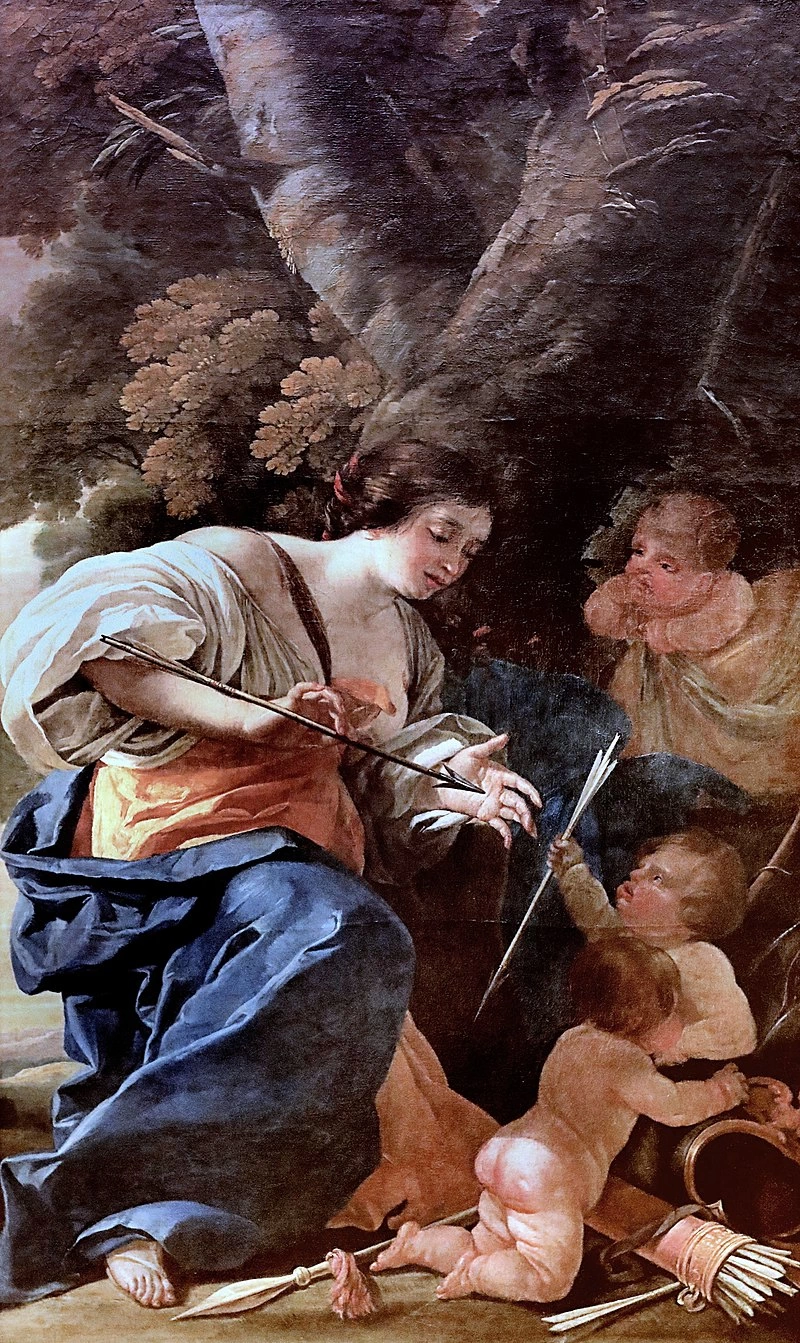 Ninfa che prova le frecce di Amore - Musée des Beaux, Arts de Nancy